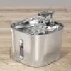 Pet Water Fountain With Sensor Filter Ultra Quiet Pump