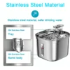 Pet Water Fountain With Sensor Filter Ultra Quiet Pump
