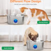 1005006565565038_1 Automatic Cat Fountain With Water Level Window Stainless Steel Quiet Pump