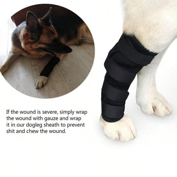 1005006853457128_2 Sleeve Dog Leg Brace For Pet Knee Sprains Recovery Protection
