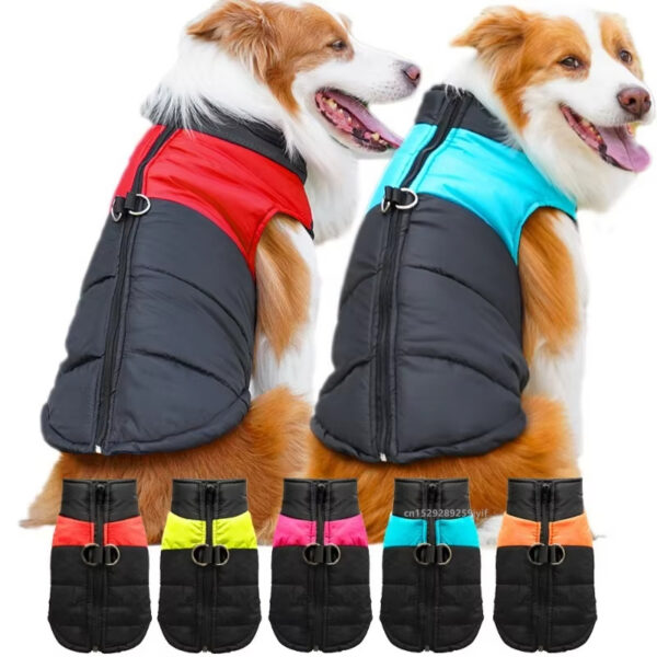 Zipper Jacket Dog Clothing For Small Medium Big Dogs Outfit Free Shipping
