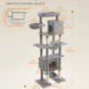 1005008530033530_1 Xxl Large Cat Tower For Indoor Cats, Multi-Level Cat Condo Free Shipping