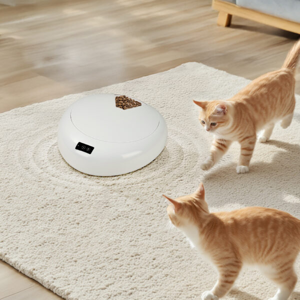 Smart Pet Feeder With Wet Food Recorder Multi-Function