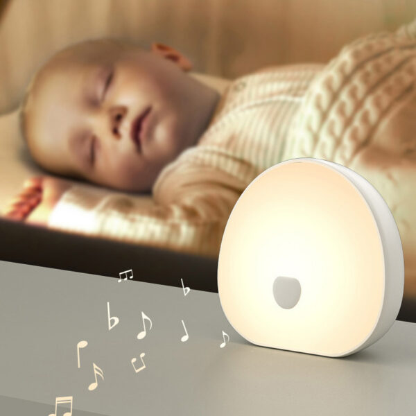 Led Night Light Relaxing Audio & Sleep Lamp For Baby