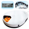 Smart Pet Feeder With Refrigeration And Timer 5 Compartments
