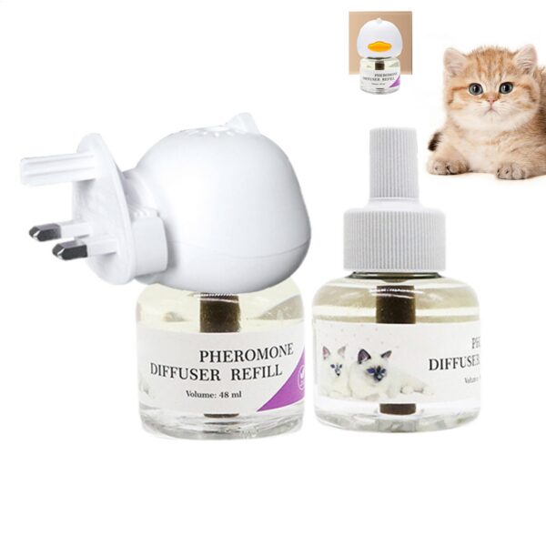1005010089232190_2 Long-Lasting Cat Pheromone Diffuser Calm Pets Quiet Comfort Supplies Stress Plug