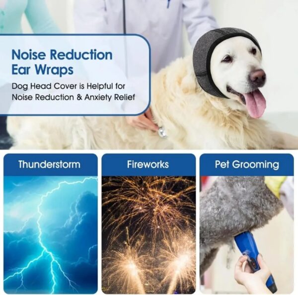 Pet Calming Hood To Relieve Anxiety And Prevent Shock