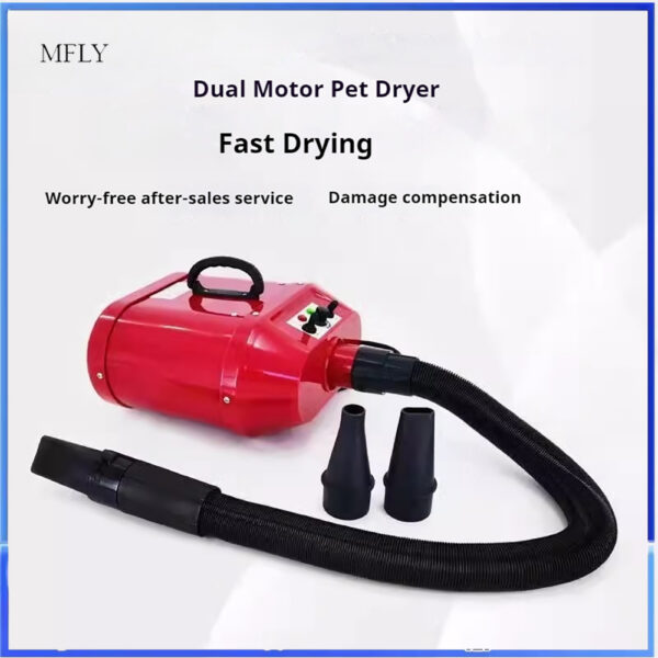 Cat And Dog Large Pets Hair Blowing Dual Motor Low Noise Dryer