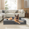 1005011538890048_0 Dog Bed Sofa Pet Couch With Sides, Removable Washable Cover Free Shipping