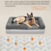 1005011538890048_3 Dog Bed Sofa Pet Couch With Sides, Removable Washable Cover Free Shipping