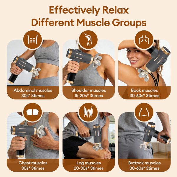 1005011587150935_1 Gun High-Frequency Vibration Body Massage Gun Arms Leg Muscle Masajeador