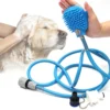 Pet Bath Massager Foam Soap Sprayer Shower Tool For Dogs