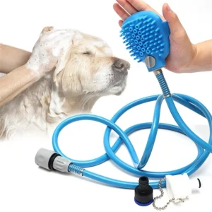 Pet Bath Massager Foam Soap Sprayer Shower Tool For Dogs