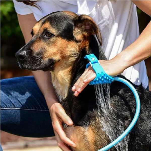 Pet Bath Massager Foam Soap Sprayer Shower Tool For Dogs