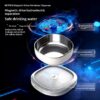 Wireless Cat Water Fountain 100 Days Long Battery Life Ultra Quiet Magnetic
