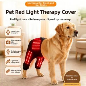 1005012320801605_0 Automatic Timing Pet Red Light Recovery Device Circulation Relieve Discomfort Dog