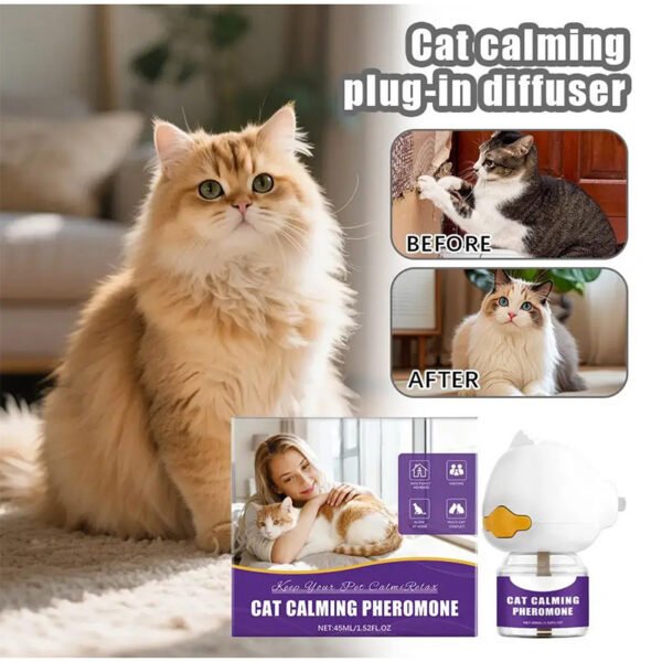Electric Plug-In Pet Anxiety Relief Device For Cats