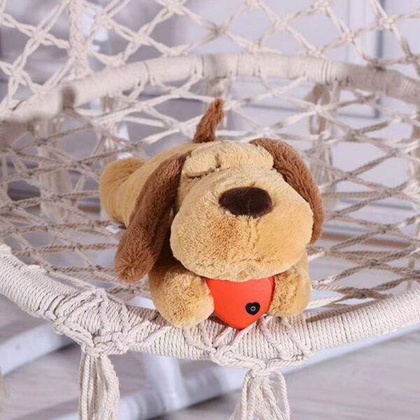 Lying Dog Fidget Toy Behavioral Training Soft Puppy Plush Doll