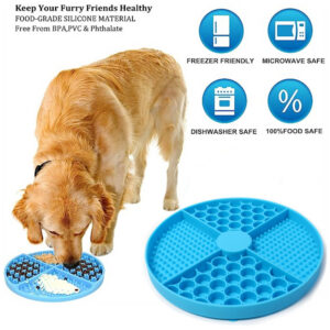 Slow Feeding Licking Pad For Dogs Cats Anti-Boredom