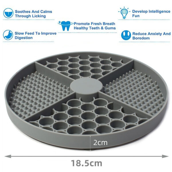 Slow Feeding Licking Pad For Dogs Cats Anti-Boredom