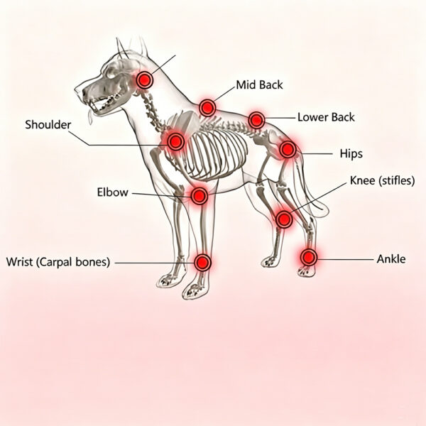 1005012621232379_3 Veterinary Red Light Led Therapy Physiotherapy Equipment For Pet Dog Pain Relief