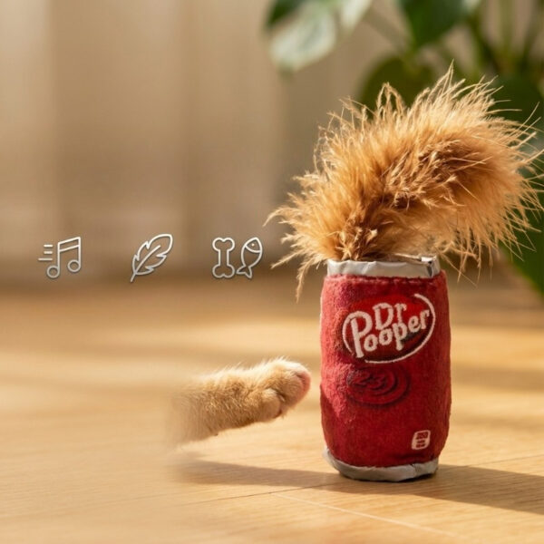 1005012680993446_2 Bottle Cat Teaser Interaction Toy Bite Resistant Feather Kitten Toy