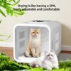 Low Noise Blower Portable Pet Hair Dryer Machine Adjustable Temperature