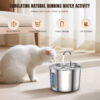 1005012797100437_2 Ultra Quiet Pet Water Fountain Dispenser With Water Level Window