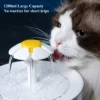 1005012814796590_1 Cat Water Fountain 1.2L Recirculating Usb Powered Silent Filter Foam
