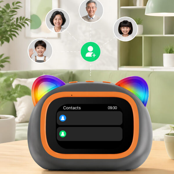 Alarm Clock Color Screen Lyrics Cat Ear Rgb Ambient Light