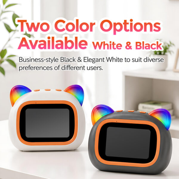 Alarm Clock Color Screen Lyrics Cat Ear Rgb Ambient Light