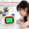 Alarm Clock Color Screen Lyrics Cat Ear Rgb Ambient Light