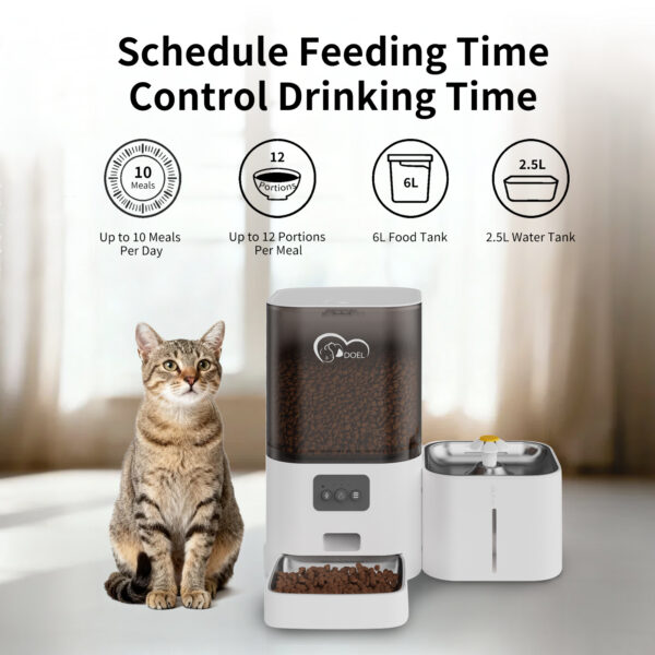 1005012849304630_2 Smart Pet Feeder With App Control Timed Feeding For Small Dogs