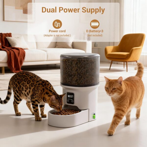 1005012889838124_1 6 Meals Daily Timer Portion Control Dual Power With Bowl
