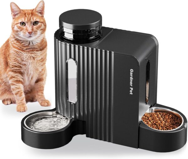1005012943209329_0 Cat Feeder Dog Bowl Timed Quantitative Automatic Cat Food Dispenser