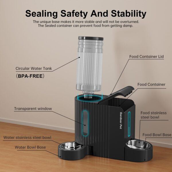 1005012943209329_1 Cat Feeder Dog Bowl Timed Quantitative Automatic Cat Food Dispenser