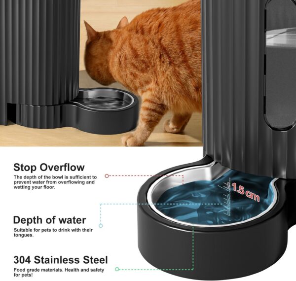 1005012943209329_3 Cat Feeder Dog Bowl Timed Quantitative Automatic Cat Food Dispenser