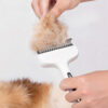 1005012958707264_1 Control Long Haired Dogs Cats Deshedding Grooming Tool Pet Supplies Free Shipping