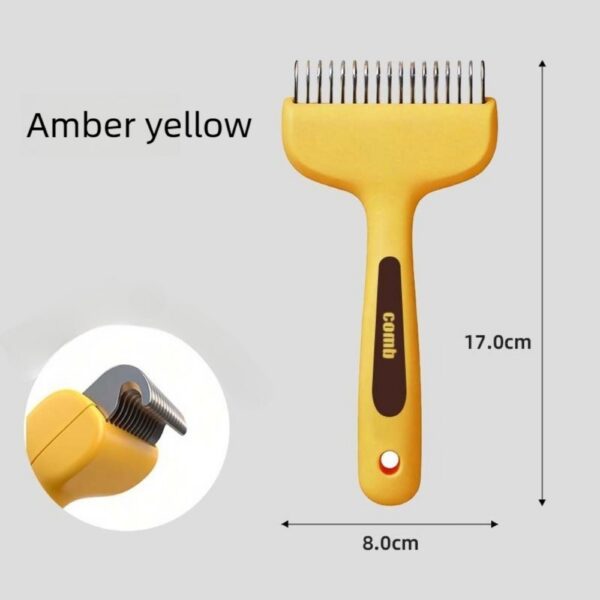 1005012958707264_3 Control Long Haired Dogs Cats Deshedding Grooming Tool Pet Supplies Free Shipping