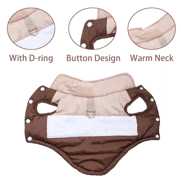 1005010089180371_1 Outdoor Waterproof Puppy Vest Coat For Small Medium Dogs Yorkshire Free Shipping